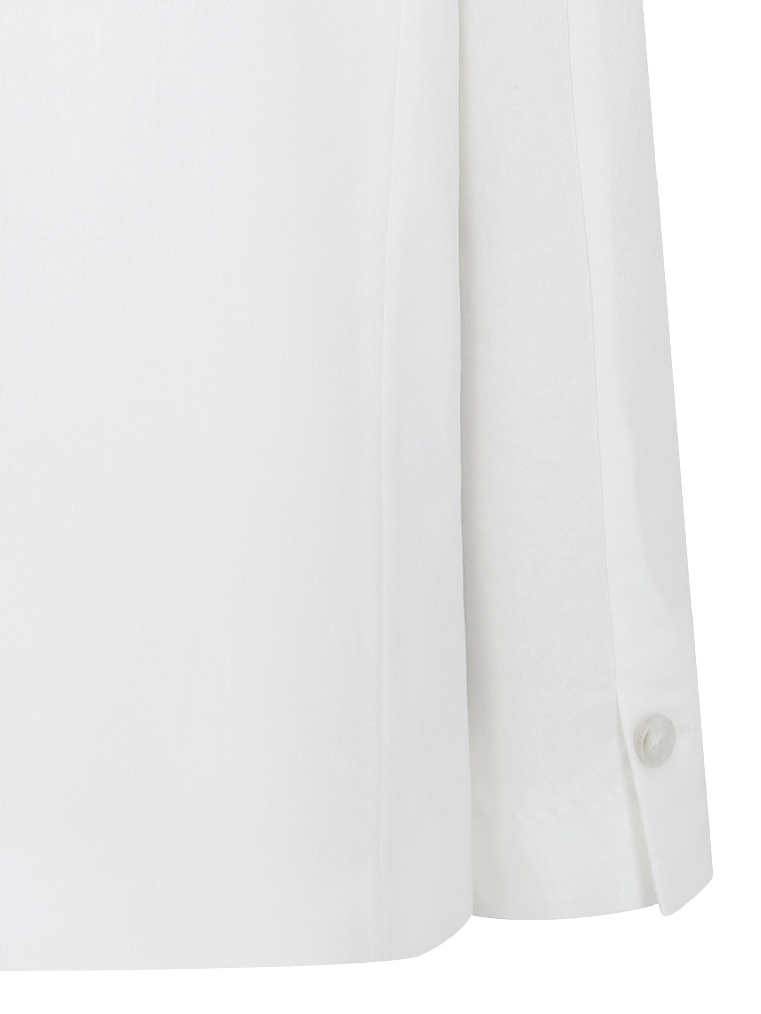 린넨 패치 포켓 싱글 원버튼 재킷 (WHITE)