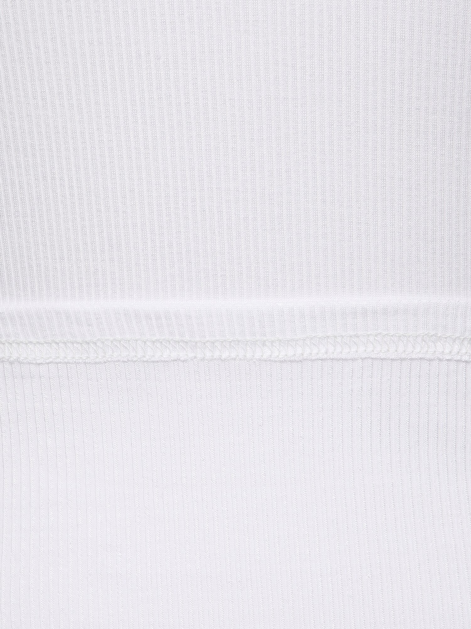 로고 슬리브리스 티셔츠 (WHITE)