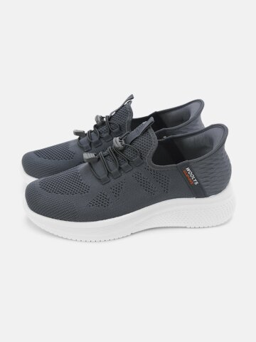 남자 메쉬 라운드토 퀵레이스 슬립온 워킹화 BSS885