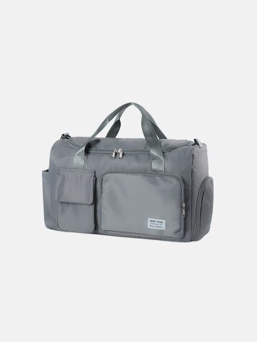 남자 심플 투포켓 운동 더플백 BJE277