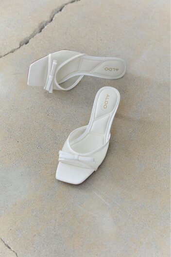 알도 베고니아 힐 샌들 - 화이트/본 ADE1D018FZ121