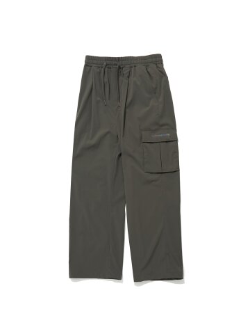 LIGHT WIDE CARGO PANTS DGREY