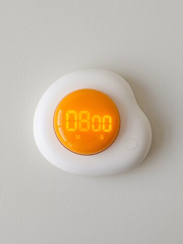 에그 쿠킹타이머 LED 디지털 주방 타이머