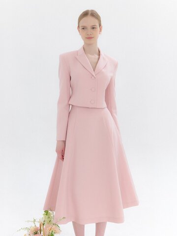 Signature Flare Skirt / Pink(3color)