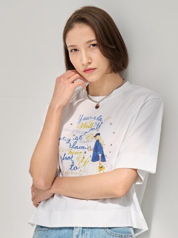 루아르 에펠 프린팅 반팔 티셔츠