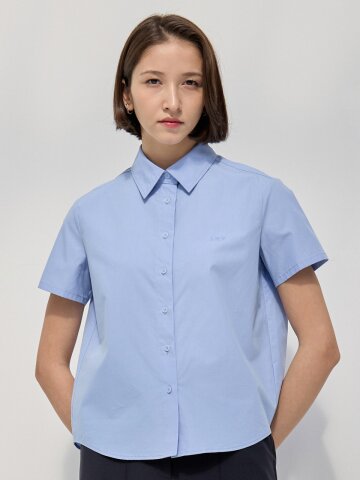 마넬로 베이직 반팔 셔츠 블라우스