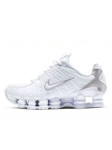 [나이키] 우먼스 샥스 TL 화이트 메탈릭실버 AR3566-100