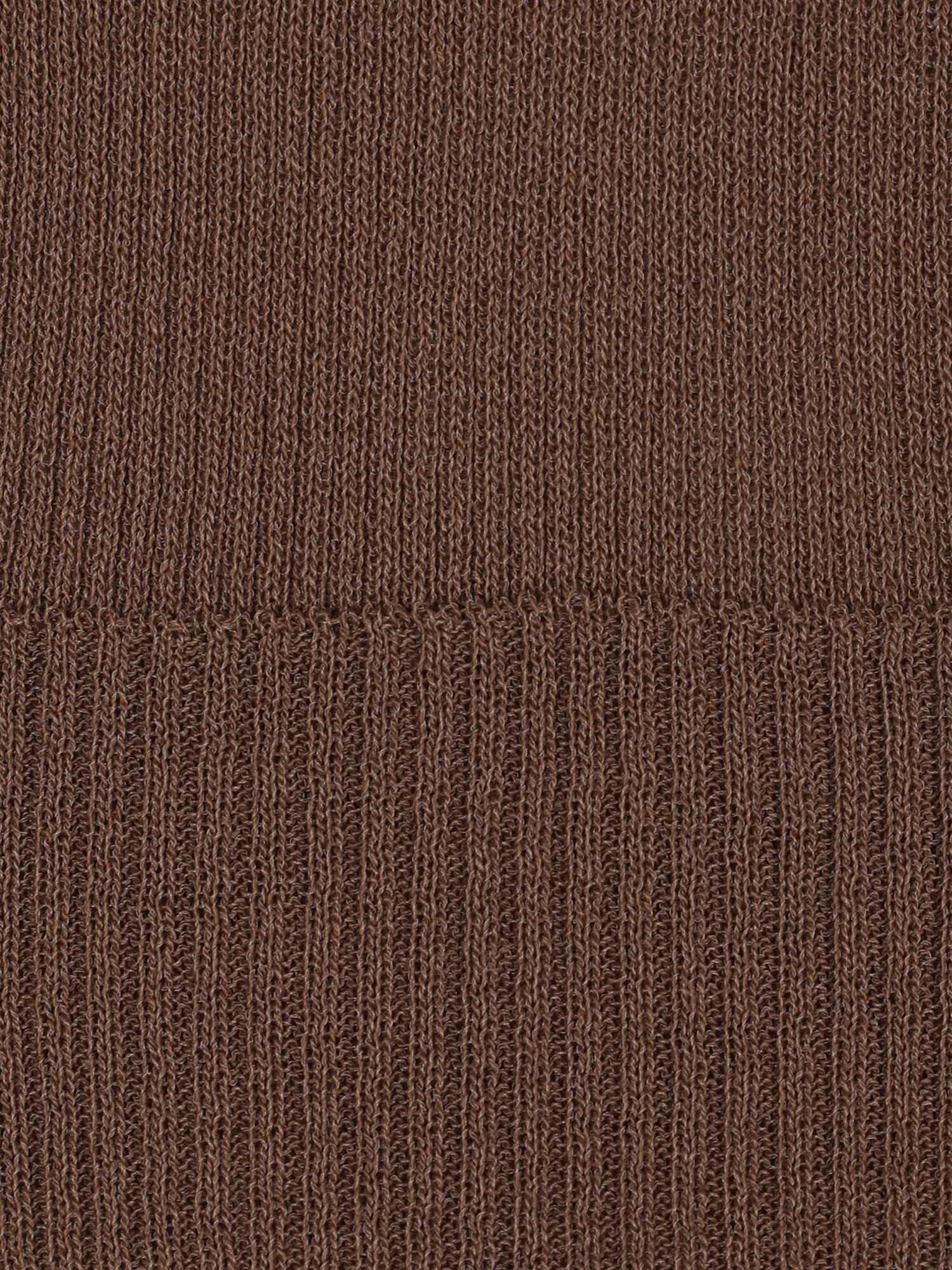 사이드 버튼 브이넥 니트 (BROWN)