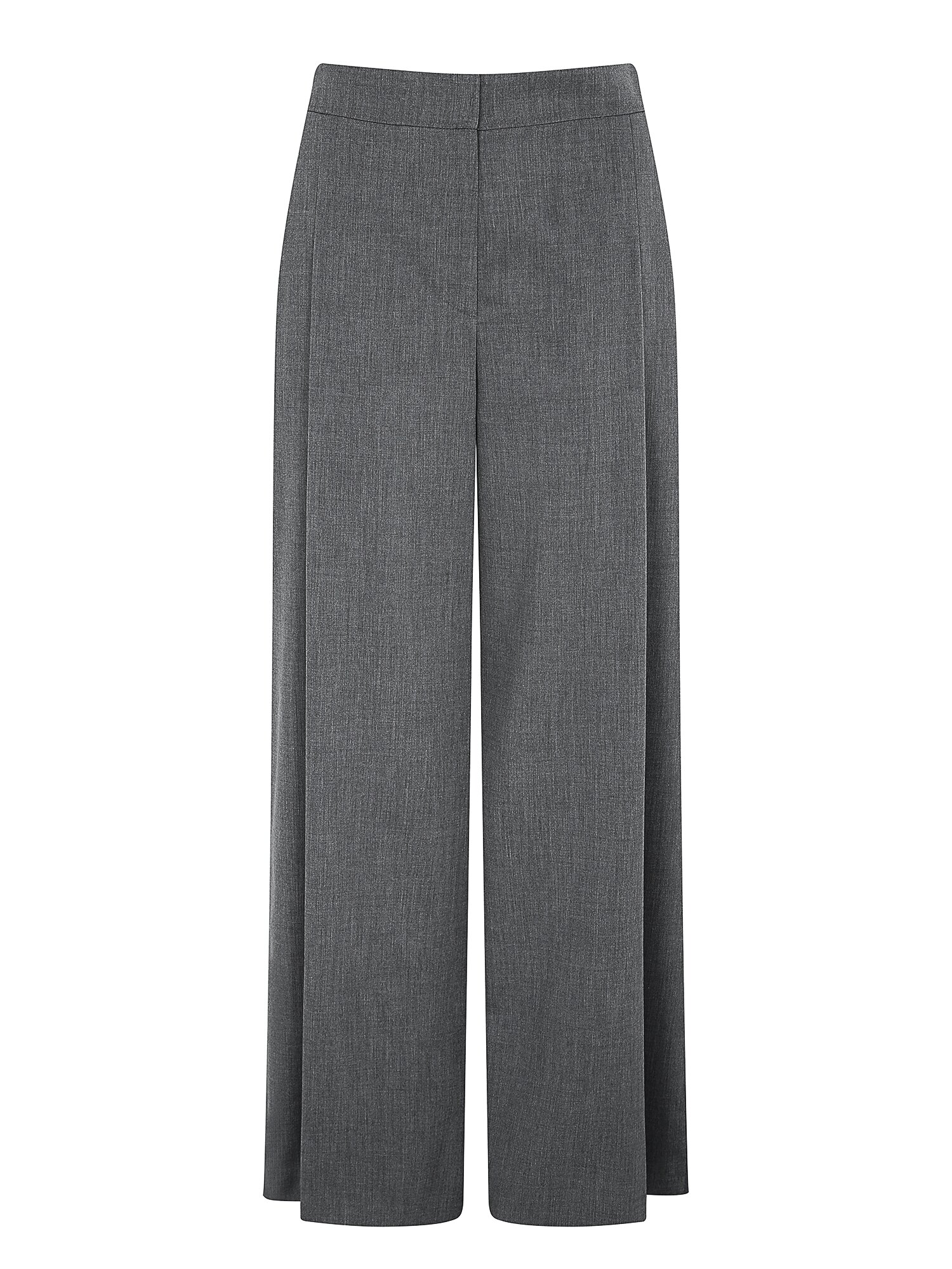 원턱 인밴딩 퀼로트 팬츠 (GREY)