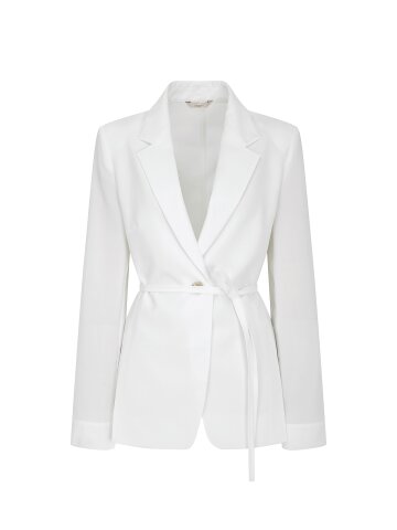 벨티드 슬릿 싱글 원버튼 재킷 