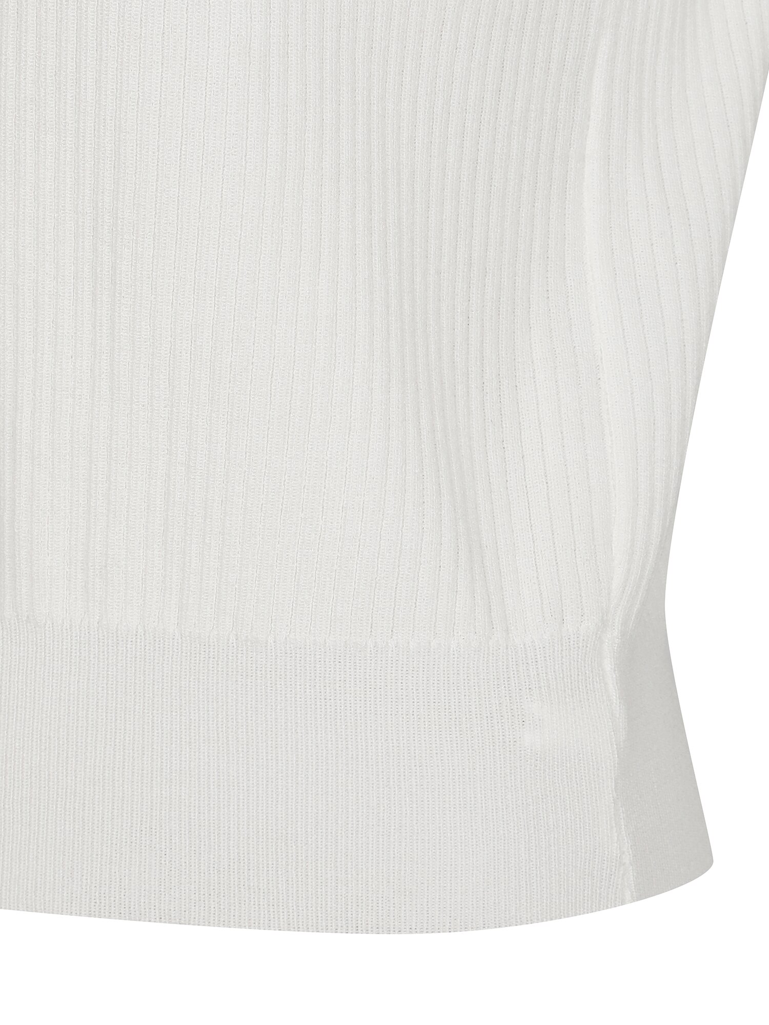 레이스 브이넥 풀오버 니트 (WHITE)