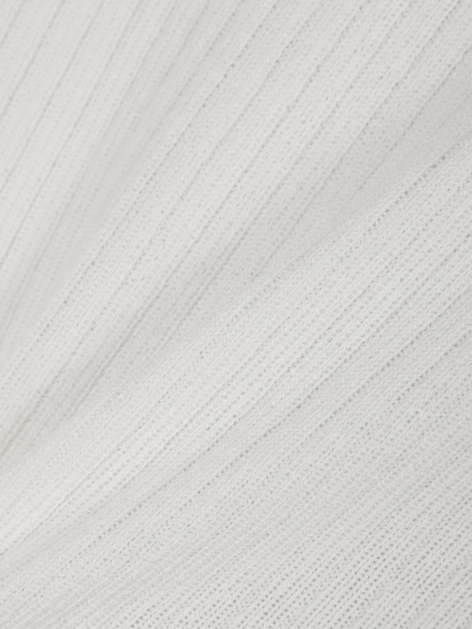 레이스 브이넥 풀오버 니트 (WHITE)