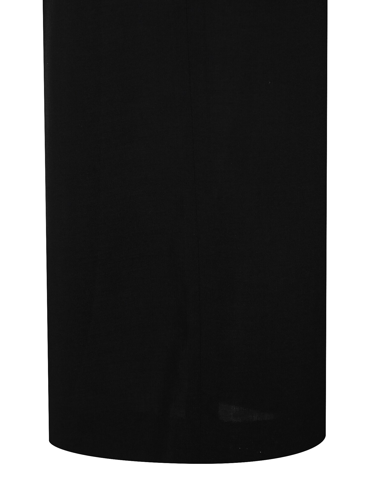 원턱 백 밴딩 와이드 팬츠 (BLACK)