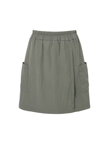 카고 랩 밴딩 숏 팬츠 