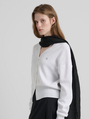 LU VOLUME CARDIGAN- 4COLOR