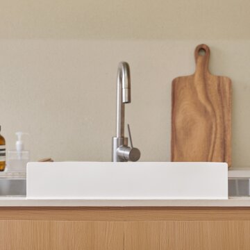 더 높은 실리콘 싱크대 물막이 뽁뽁이 프로 / 강력흡착 설거지 가림막