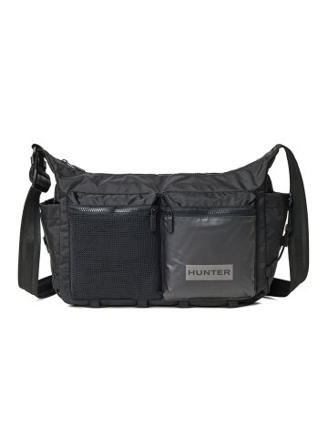 [UNISEX] 트래블 루센트 미디 메신저백 - 블랙 HEUK306BMZBLK