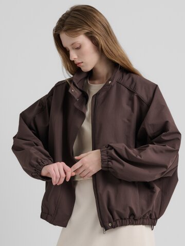 LIGHT VOLUME WINDBREAKER - BROWN