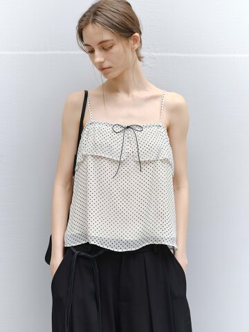 4/28 예약배송_TG_Polka dot camisole_2color