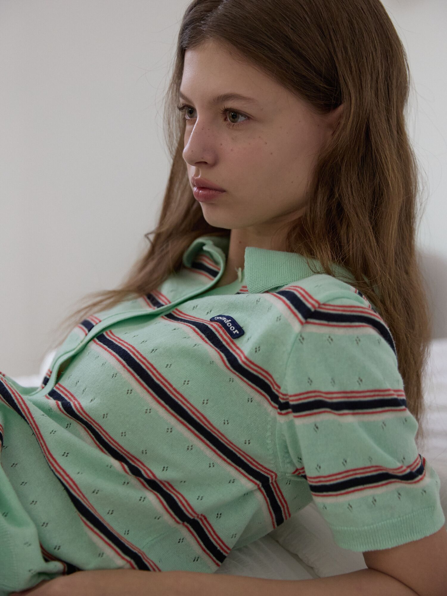 Multi stripe knit Mint