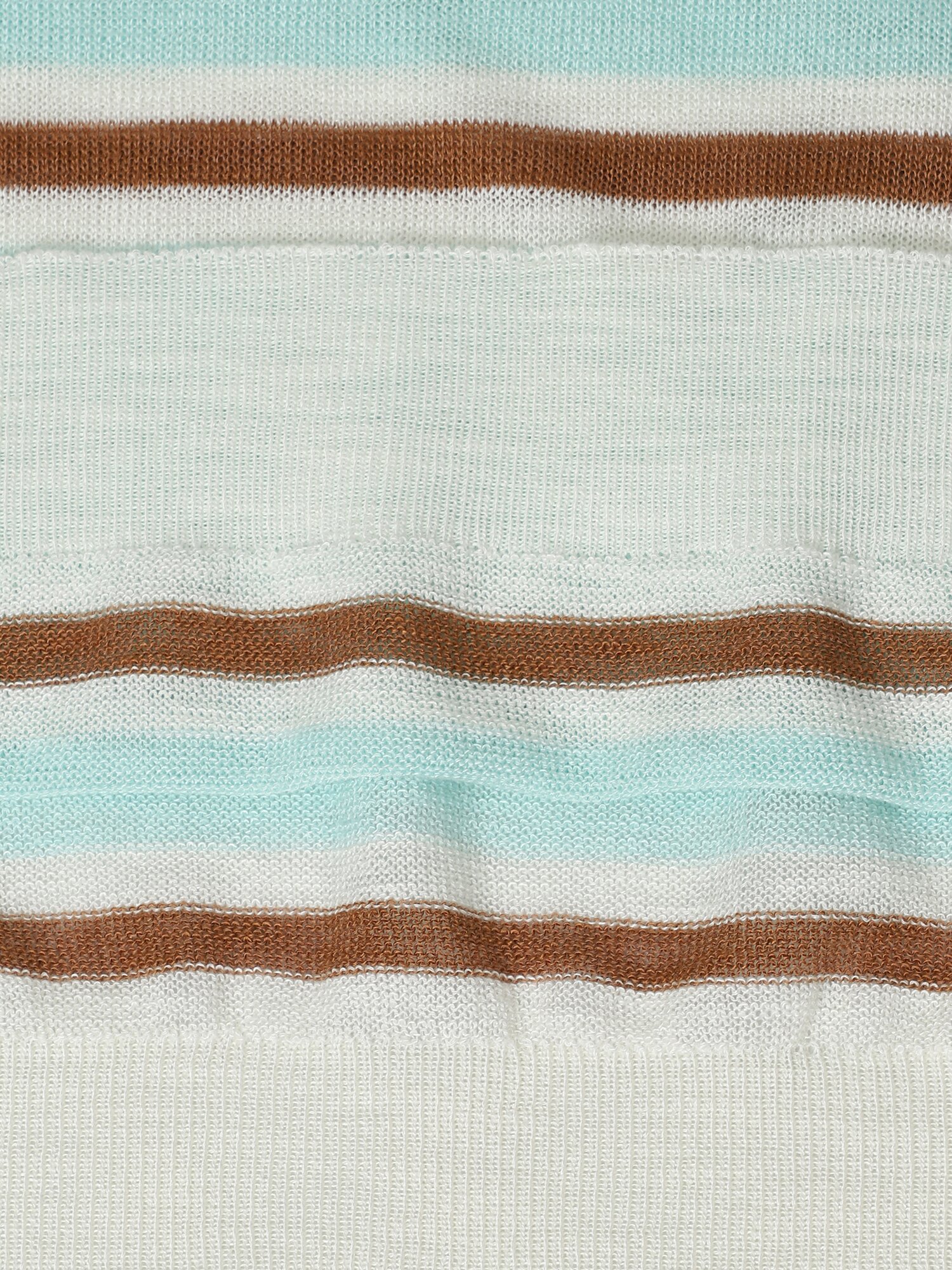 멀티 스트라이프 칼라 풀오버 니트 (MINT)