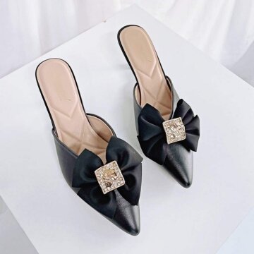 [썸머]듀비아 큐빅 키높이 뮬(H129J271)