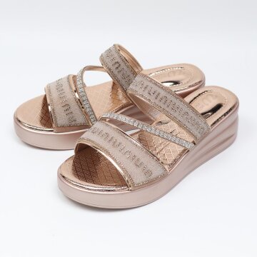 [썸머]서드시 벨크로 키높이 플랫폼 슬리퍼(H130J382)