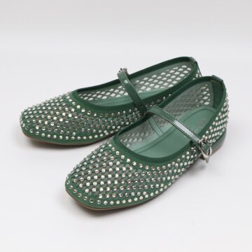 [썸머]스레타 큐빅 메쉬 메리제인 플랫슈즈(H130J546)