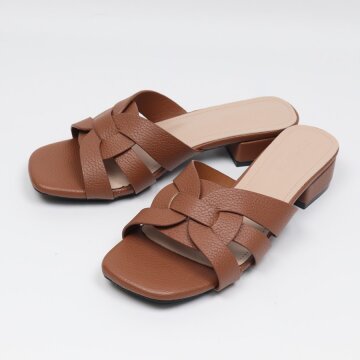 [썸머]더티트 스트랩 뮬 슬리퍼(H130J673)