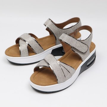 [썸머]에번디 키높이 에어쿠션 스트랩 샌들(H130J676)