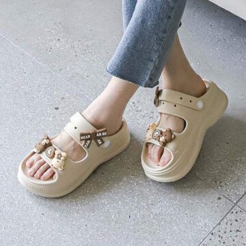 [썸머]슈거블 키높이 EVA 플랫폼 샌들(H130J776)