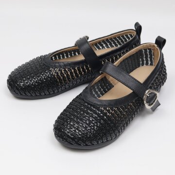 [썸머]시크딘 우븐 메리제인 슈즈(H130J755)