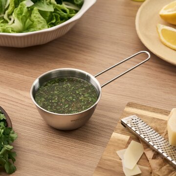 바겐슈타이거 스텐 304 고리형 핸들 눈금 계량컵 200ml