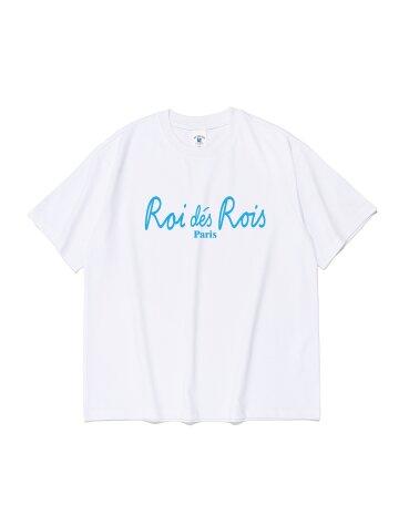 스크립트 로고 파리스 반팔티 (화이트)