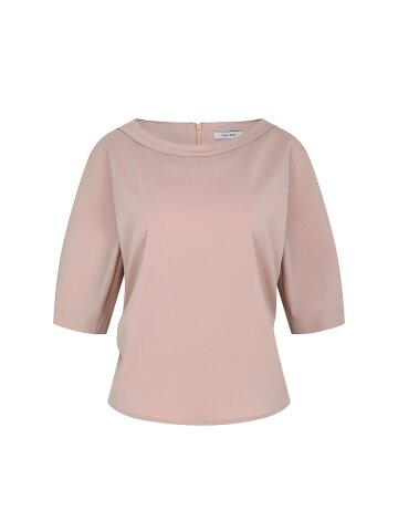 웨이스트 턱 돌먼 슬리브 블라우스 