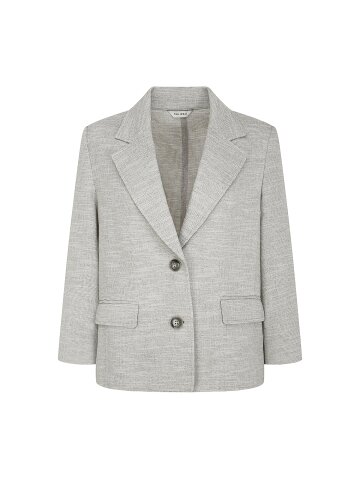 린넨 롤업 7부 싱글 투버튼 재킷 