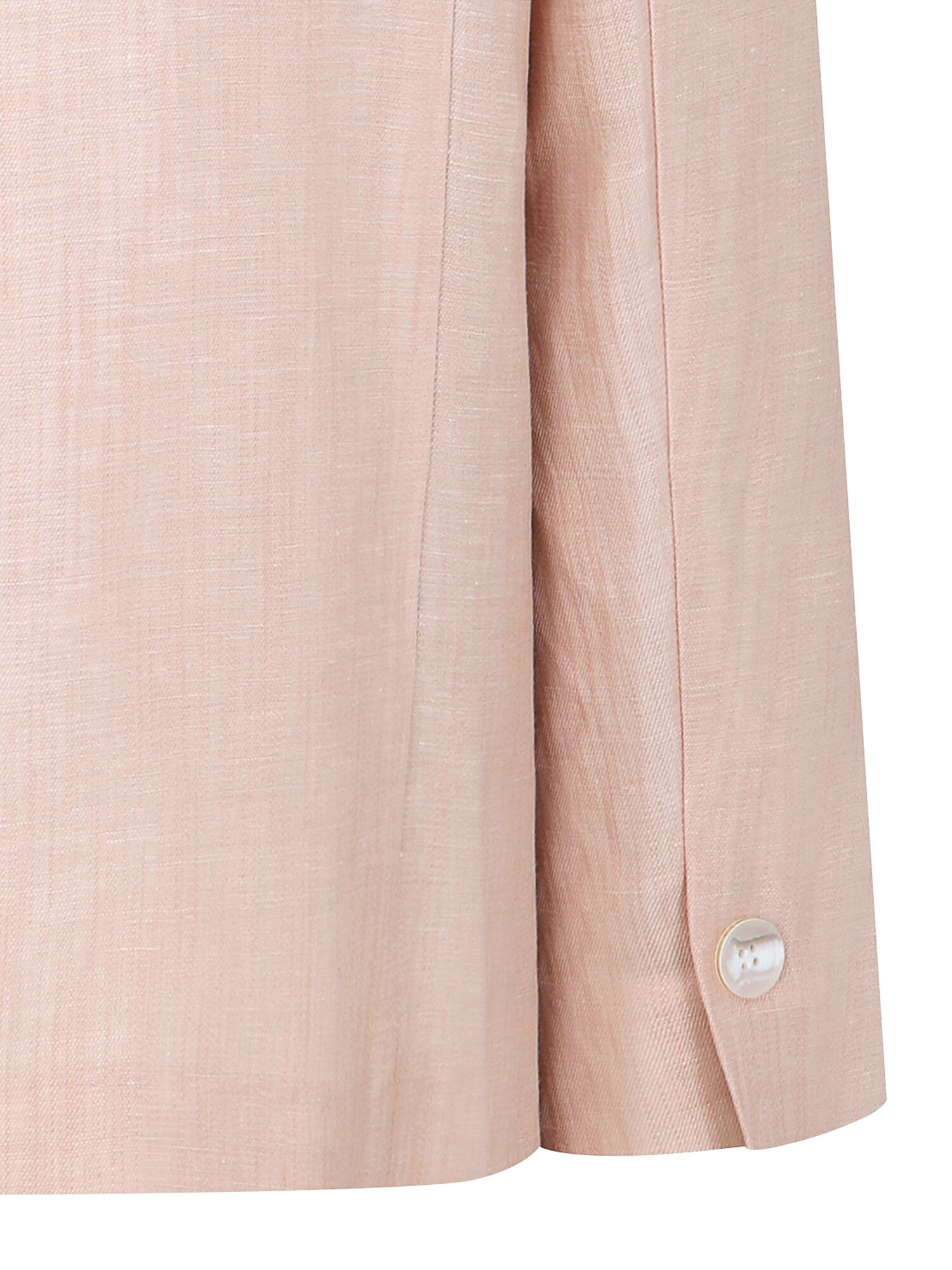 린넨 테일러드 싱글 원버튼 재킷 (LIGHT PINK)