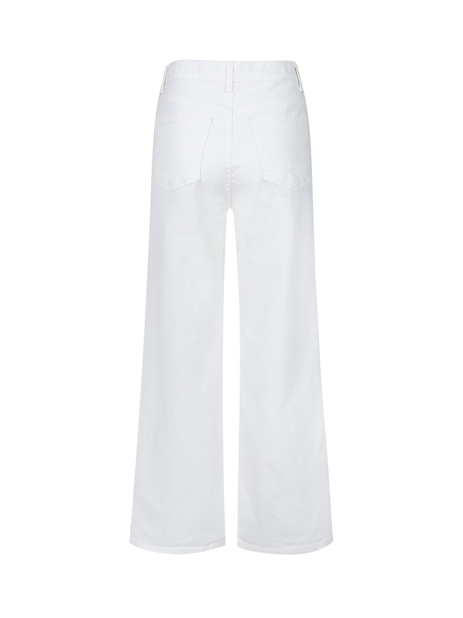 스판 블렌드 와이드핏 코튼팬츠 (WHITE)