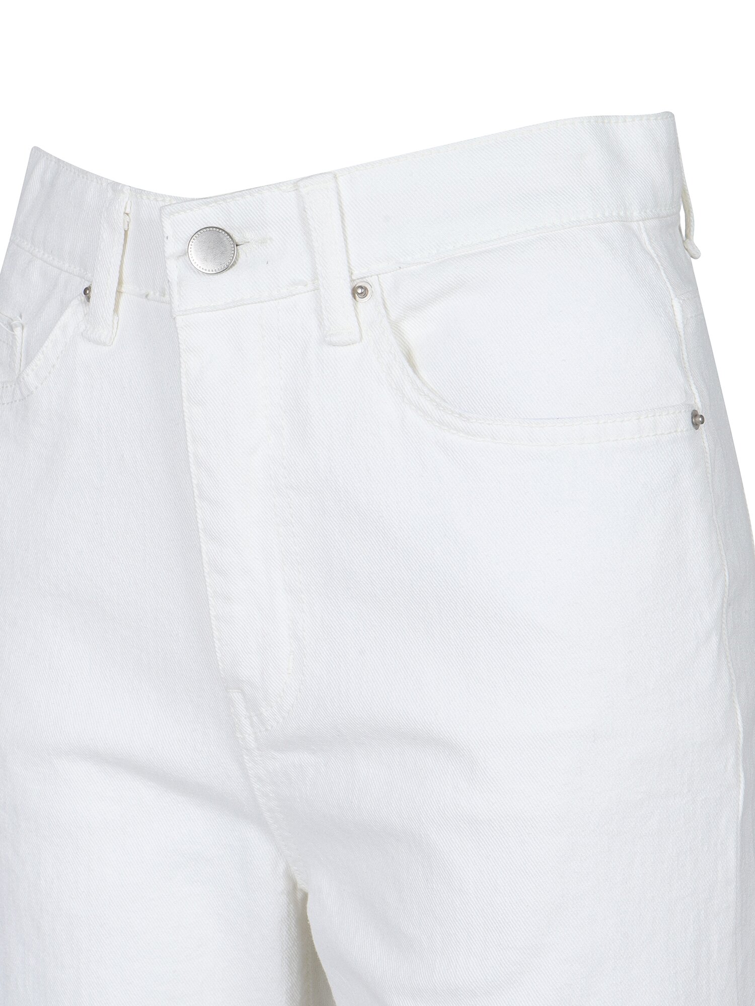 스판 블렌드 와이드핏 코튼팬츠 (WHITE)