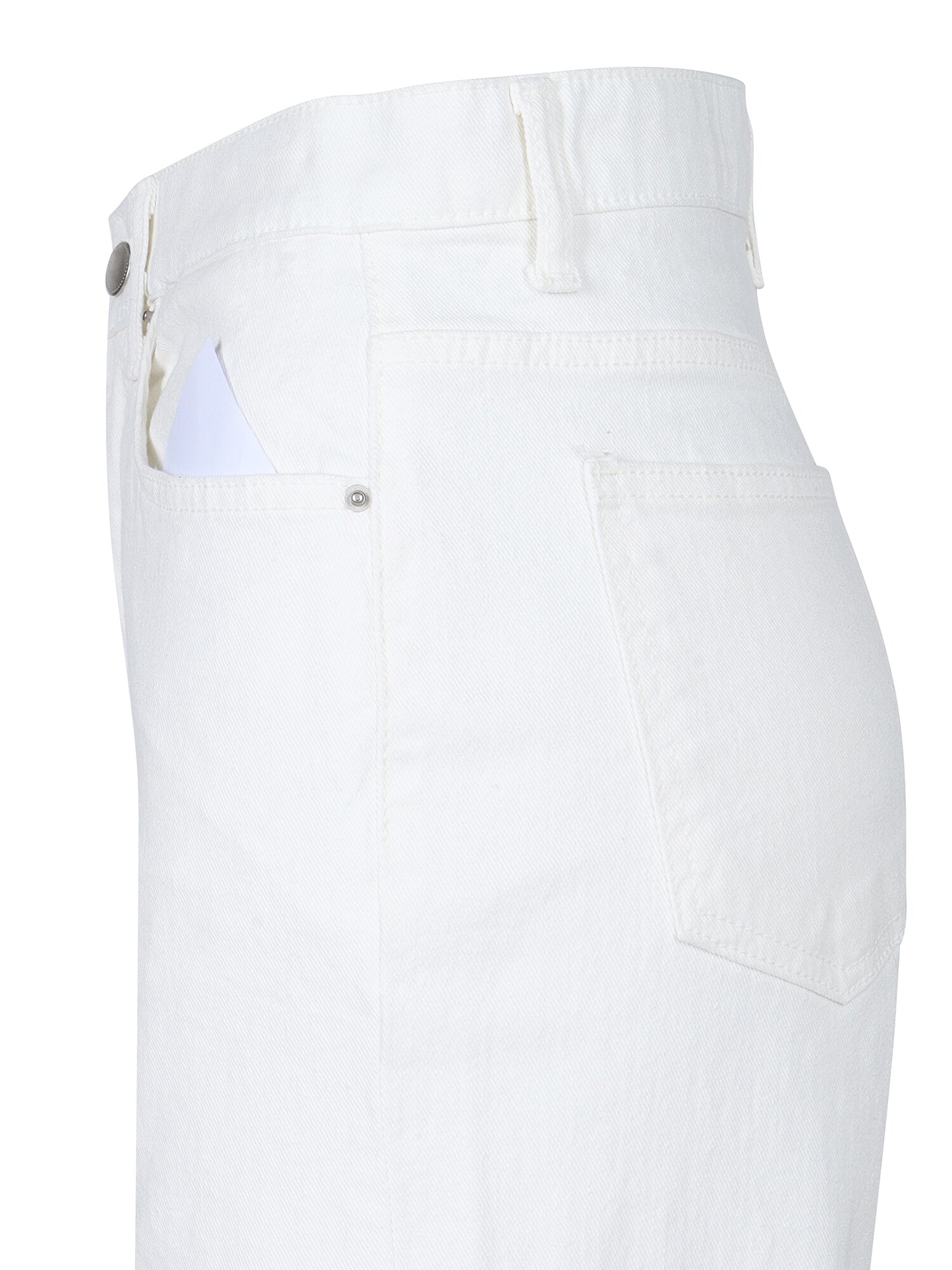 스판 블렌드 와이드핏 코튼팬츠 (WHITE)