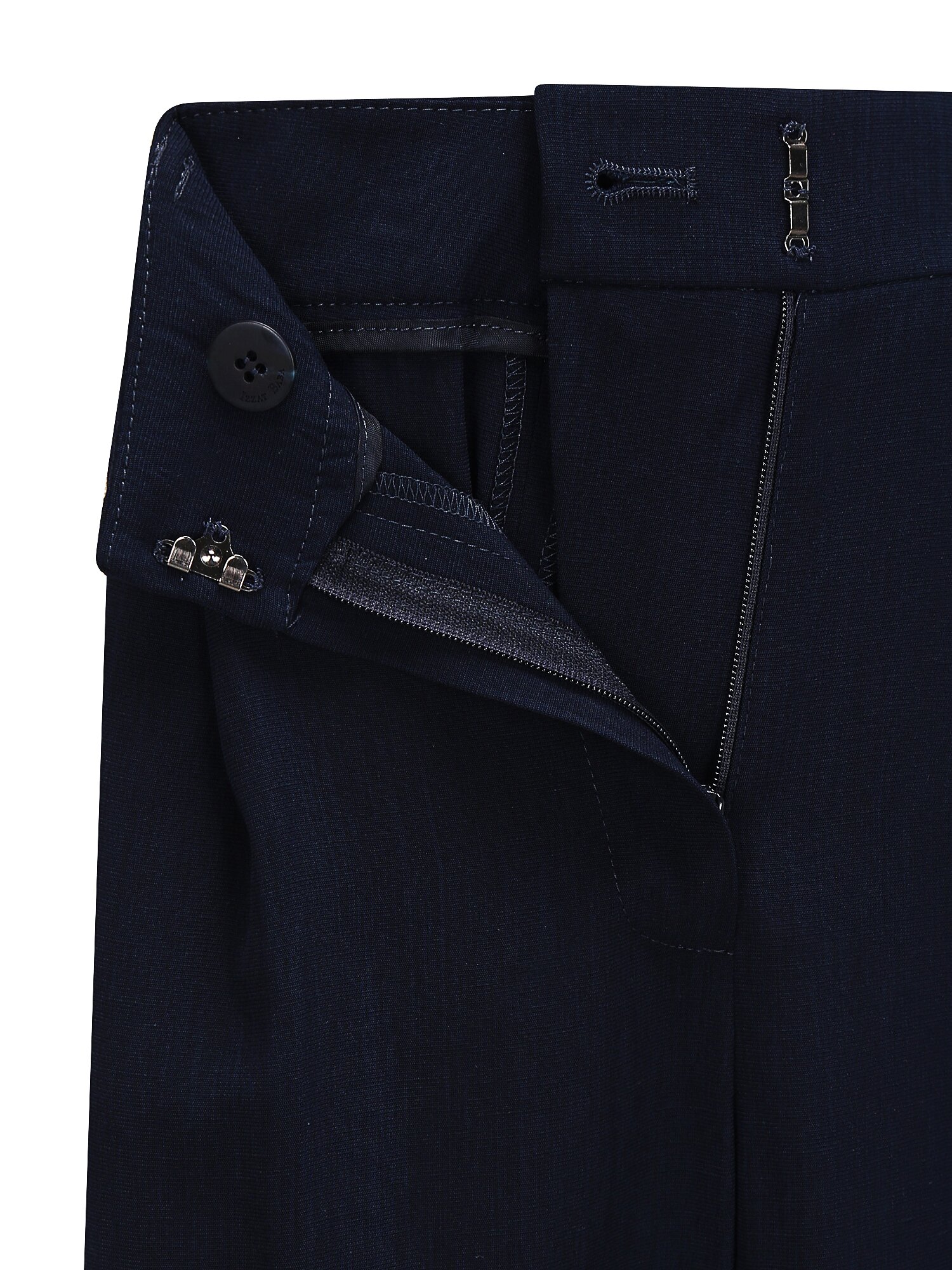 린넨 원턱 와이드 팬츠 (NAVY)