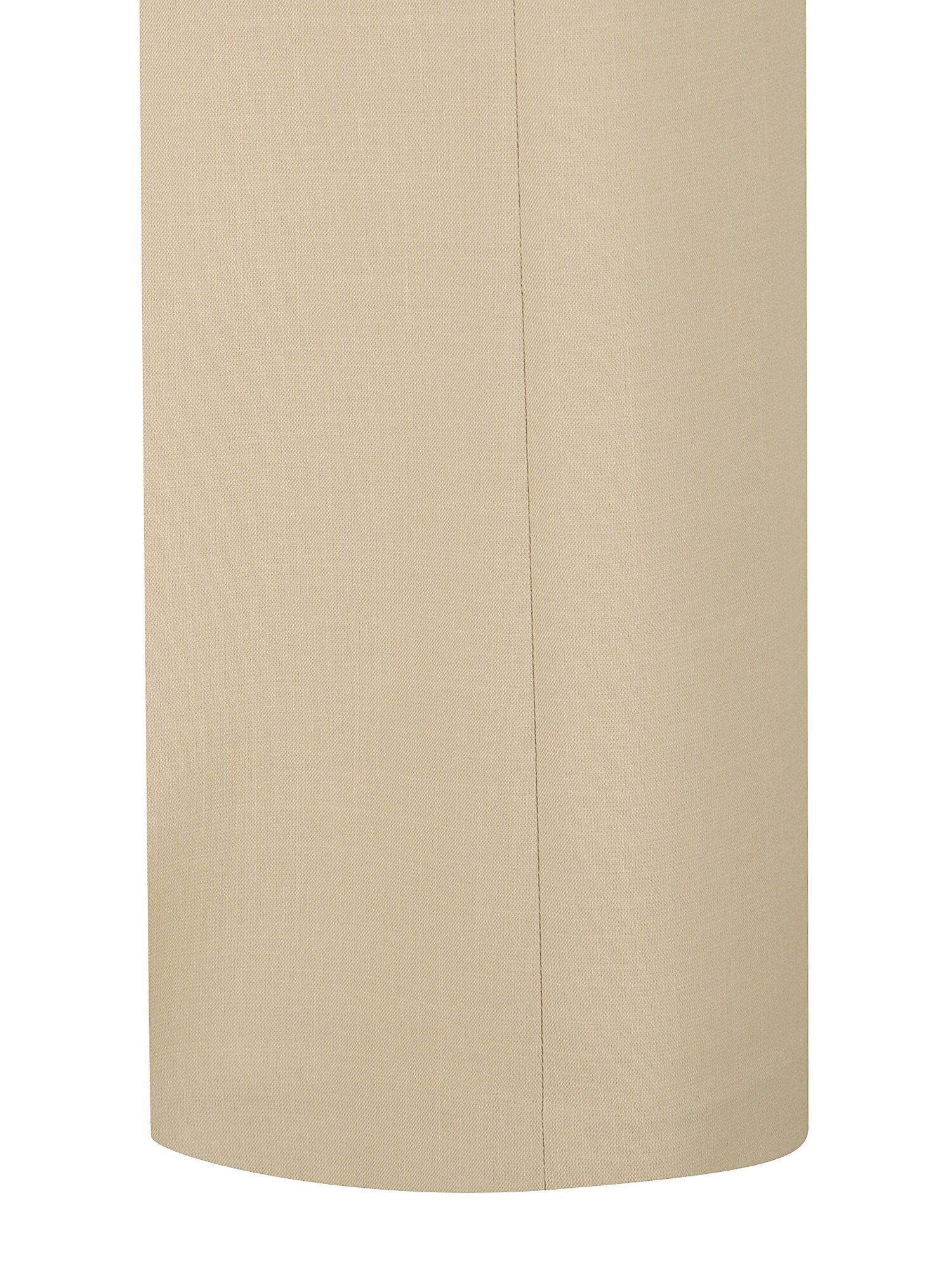 히든 버튼 슬림 부츠컷 팬츠 (BEIGE)