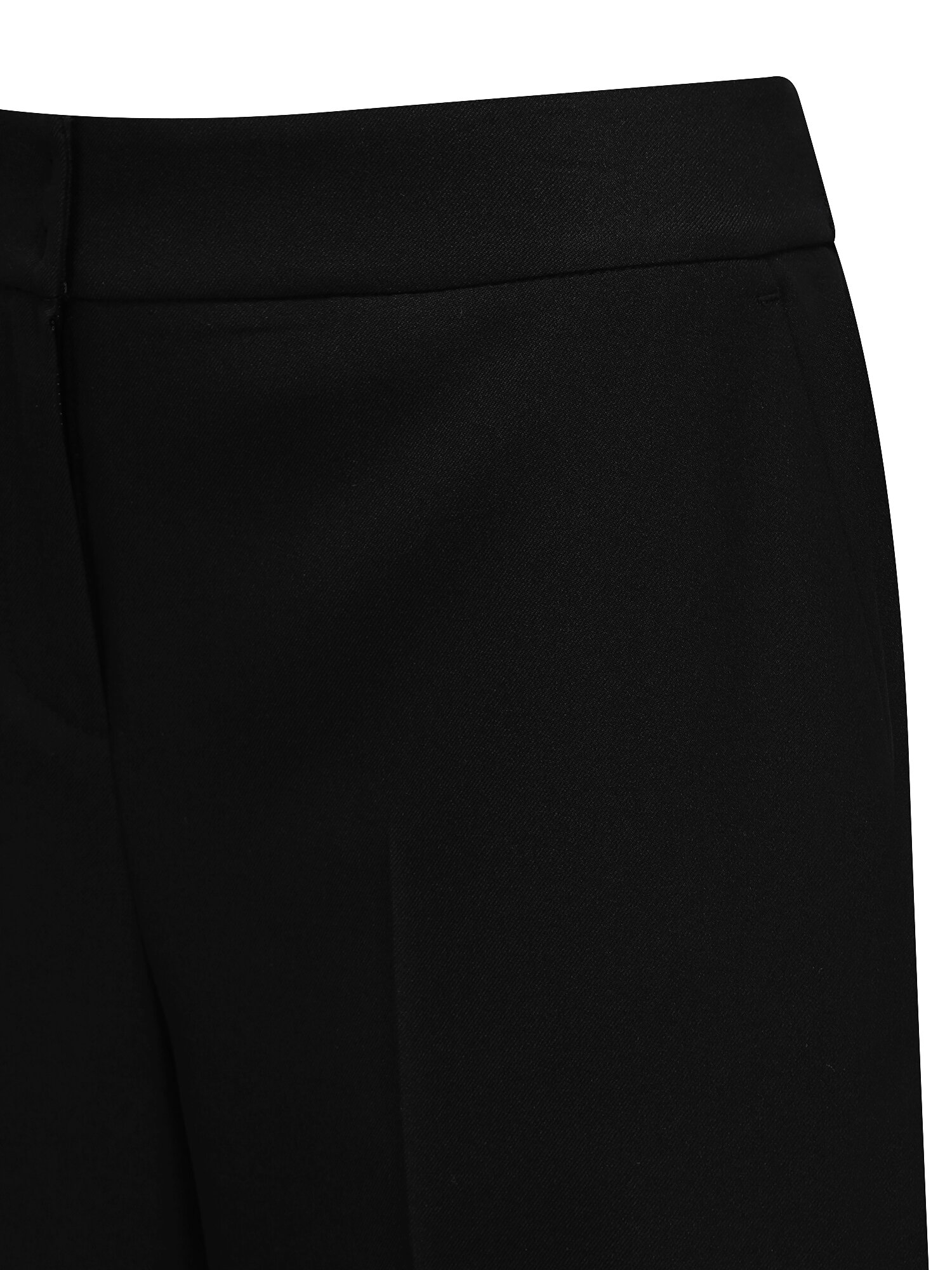 미니멀 백 밴딩 일자핏 팬츠 (BLACK)