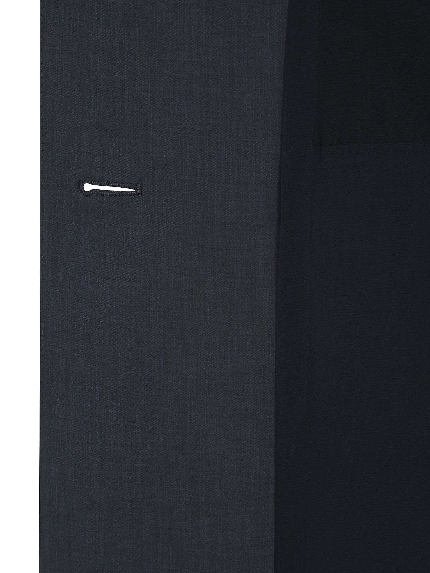 루즈핏 라벨 장식 싱글 재킷 (DARK GREY)