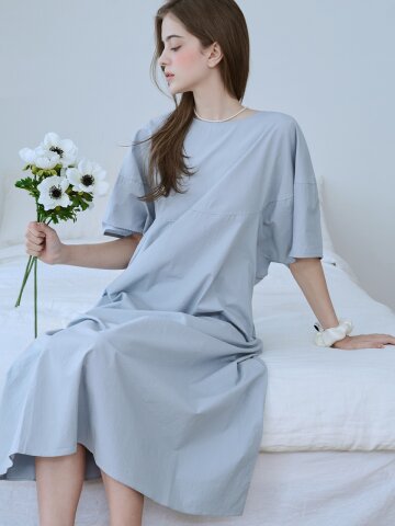 마엘 벌룬 슬리브 원피스_2 Colors