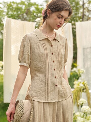 5/18 예약배송_SR_Puff clock french blouse