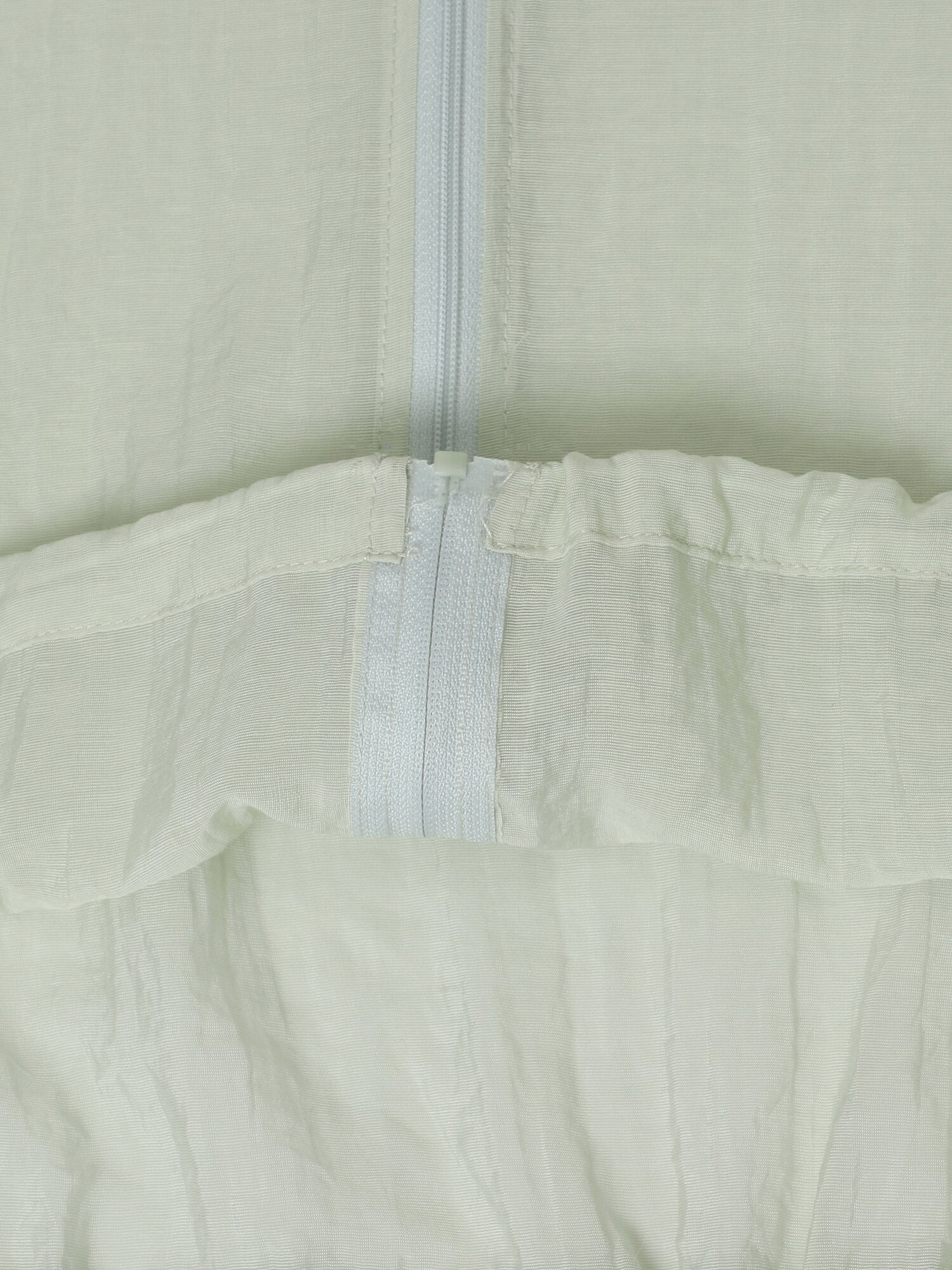 카라넥 린넨 라이크 집업 점퍼 (MINT)