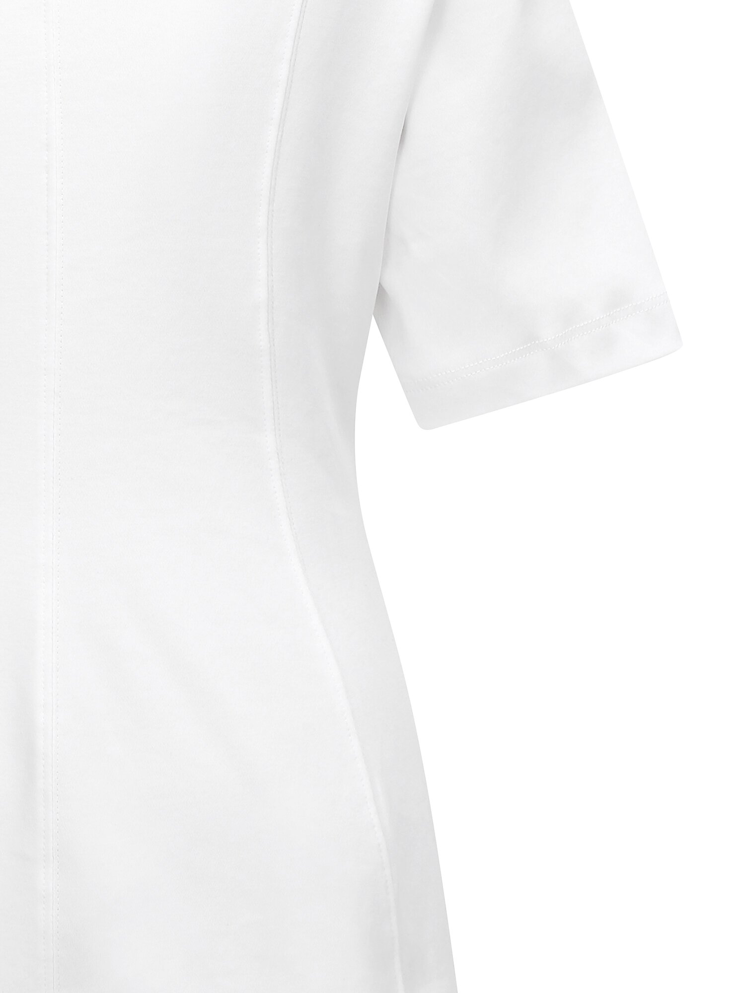 코튼 핀턱 라운드넥 티셔츠 (WHITE)