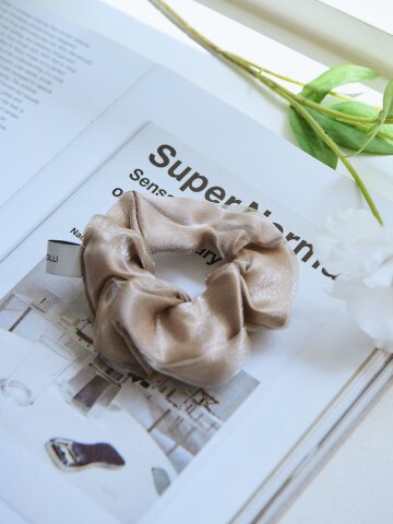 Silky mood scrunchie_3 Colors