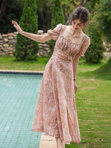 5/7 예약배송_DA_Romantic floral dress
